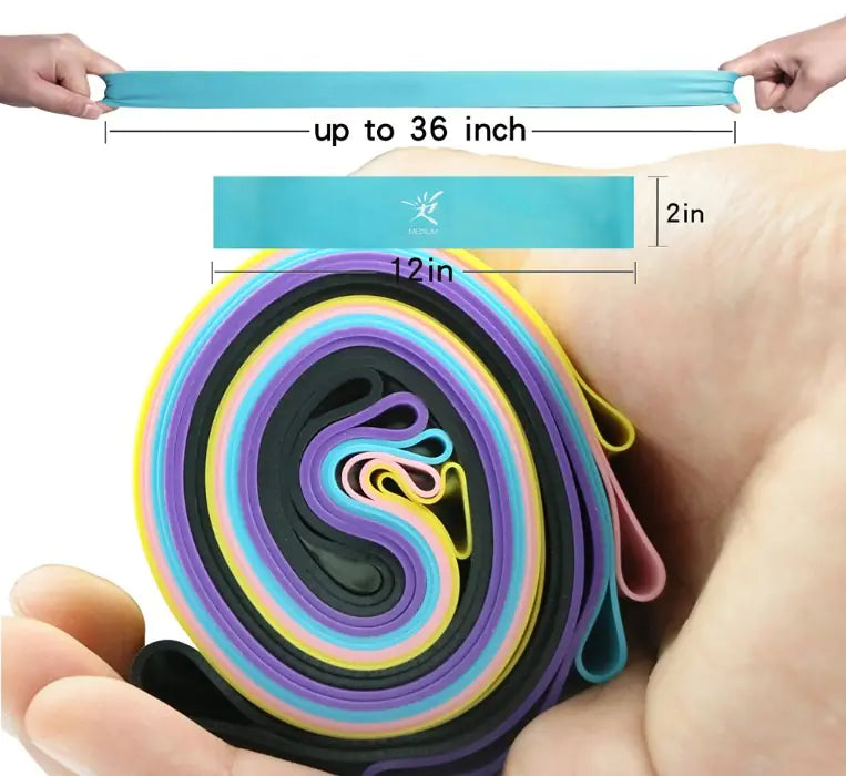 Resistance Elastic Rubber Bands Set