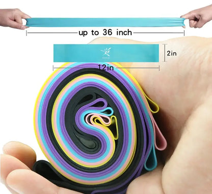 Resistance Elastic Rubber Bands Set